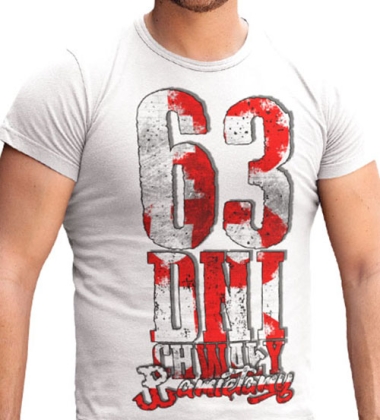 KOSZULKA 63 DNI CHWAŁY PAMIĘTAMY